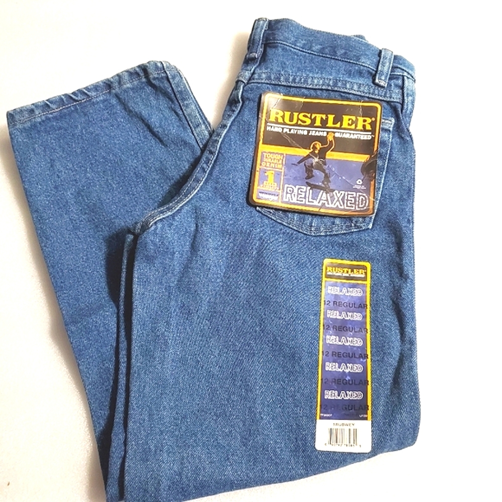 Rustler boys size 12 new jeans